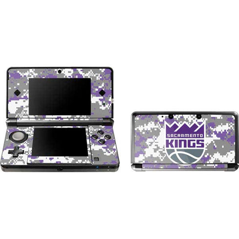 NBA Sacramento Kings Purple Digi Camo Nintendo Skins