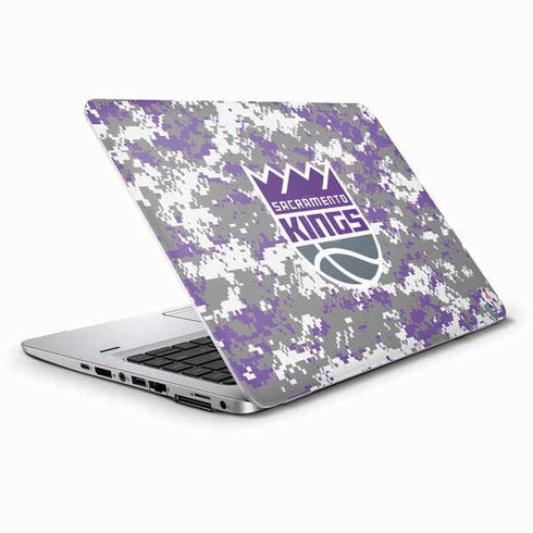 NBA Sacramento Kings Purple Digi Camo HP Elitebook Skin