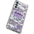 NBA Sacramento Kings Purple Digi Camo Gabb Phone 4 Clear Case