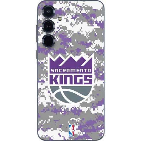 NBA Sacramento Kings Purple Digi Camo Galaxy A55 5G Skin
