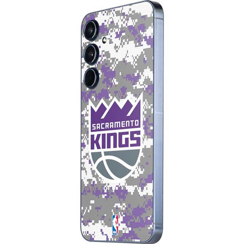 NBA Sacramento Kings Purple Digi Camo Galaxy A55 5G Skin