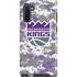 NBA Sacramento Kings Purple Digi Camo Galaxy Cases
