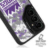 NBA Sacramento Kings Purple Digi Camo Galaxy S24 FE Kickstand Case