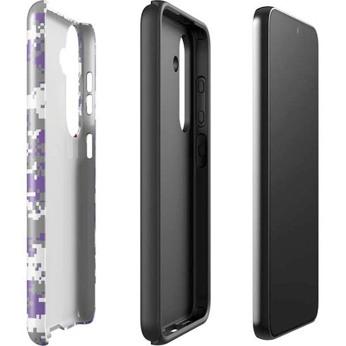 NBA Sacramento Kings Purple Digi Camo Galaxy S25 Plus Impact Case