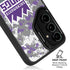 NBA Sacramento Kings Purple Digi Camo Galaxy S25 Ultra Kickstand Case