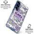 NBA Sacramento Kings Purple Digi Camo Galaxy S25 Clear Case