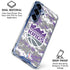 NBA Sacramento Kings Purple Digi Camo Galaxy S25 Plus Clear Case