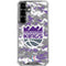 NBA Sacramento Kings Purple Digi Camo Galaxy S26 Clear Case