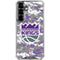 NBA Sacramento Kings Purple Digi Camo Galaxy S26 Plus Clear Case