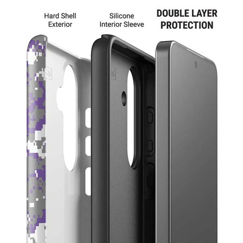 NBA Sacramento Kings Purple Digi Camo Galaxy S26 Plus Impact Case