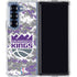 NBA Sacramento Kings Purple Digi Camo Galaxy Z Fold6 Clear Case
