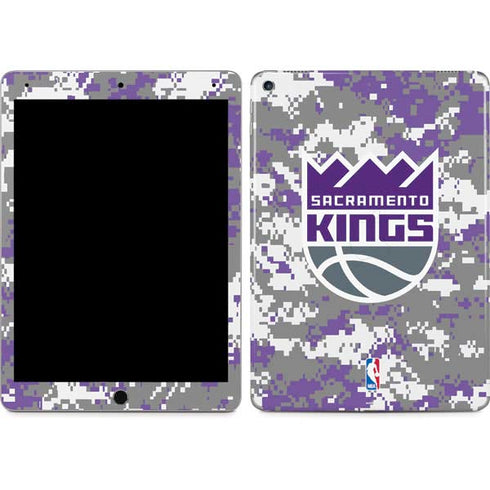 NBA Sacramento Kings Purple Digi Camo iPad Skins