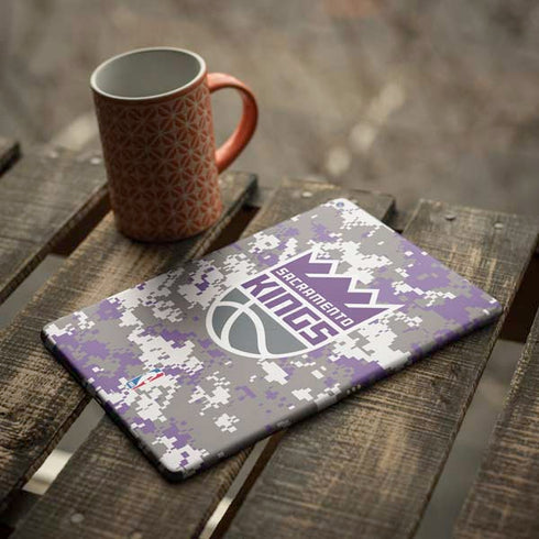 NBA Sacramento Kings Purple Digi Camo iPad Skins