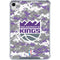NBA Sacramento Kings Purple Digi Camo iPad 11th Gen (2025) Clear Case