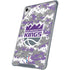 NBA Sacramento Kings Purple Digi Camo iPad 11th Gen (2025) Clear Case