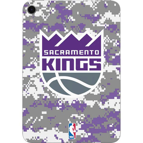 NBA Sacramento Kings Purple Digi Camo Apple iPad Mini Skin