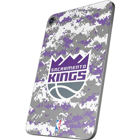 NBA Sacramento Kings Purple Digi Camo Apple iPad Mini Skin