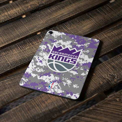 NBA Sacramento Kings Purple Digi Camo Apple iPad Pro Skin