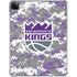 NBA Sacramento Kings Purple Digi Camo iPad Pro 11in (2024) Clear Case