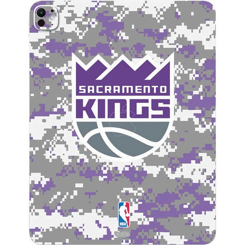 NBA Sacramento Kings Purple Digi Camo iPad Pro 13in M4 (2024) Skin