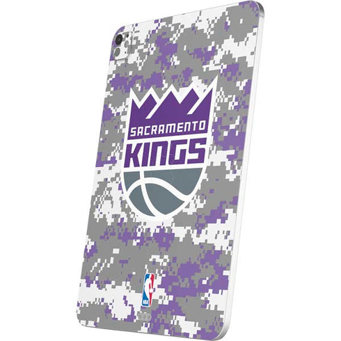 NBA Sacramento Kings Purple Digi Camo iPad Pro 13in M4 (2024) Skin