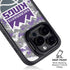 NBA Sacramento Kings Purple Digi Camo iPhone 14 Pro Kickstand Case