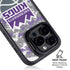 NBA Sacramento Kings Purple Digi Camo iPhone 14 Pro Max Kickstand Case