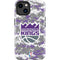 NBA Sacramento Kings Purple Digi Camo iPhone 15 Impact Case
