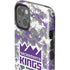 NBA Sacramento Kings Purple Digi Camo iPhone 15 Impact Case