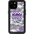 NBA Sacramento Kings Purple Digi Camo iPhone 15 Plus Waterproof Case