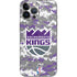 NBA Sacramento Kings Purple Digi Camo iPhone 15 Pro Max Skin