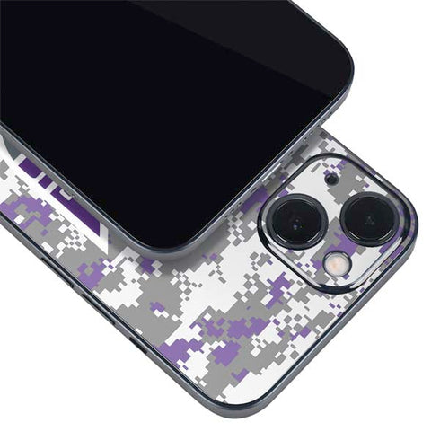 NBA Sacramento Kings Purple Digi Camo iPhone 15 Skin
