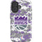 NBA Sacramento Kings Purple Digi Camo iPhone 16 Magsafe Impact Case