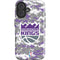 NBA Sacramento Kings Purple Digi Camo iPhone 16 Plus Impact Case