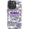 NBA Sacramento Kings Purple Digi Camo iPhone 16 Pro Impact Case