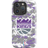 NBA Sacramento Kings Purple Digi Camo iPhone 16 Pro Impact Case