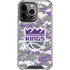 NBA Sacramento Kings Purple Digi Camo iPhone 16 Pro Max Clear Case