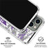 NBA Sacramento Kings Purple Digi Camo iPhone 16 Pro Max Clear Case
