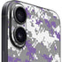 NBA Sacramento Kings Purple Digi Camo iPhone 16 Skin