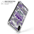NBA Sacramento Kings Purple Digi Camo iPhone X/XS Clear Case