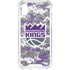 NBA Sacramento Kings Purple Digi Camo iPhone XS Clear Case