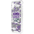 NBA Sacramento Kings Purple Digi Camo iPhone XS Clear Case