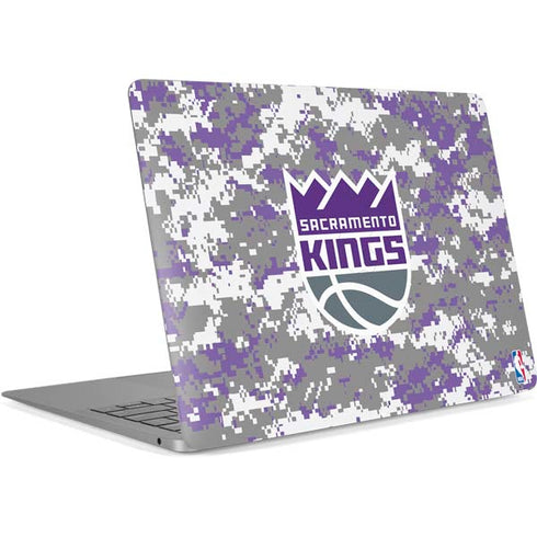 NBA Sacramento Kings Purple Digi Camo Apple MacBook Air Skin