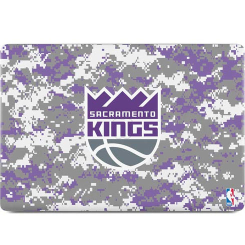 NBA Sacramento Kings Purple Digi Camo MacBook Skins