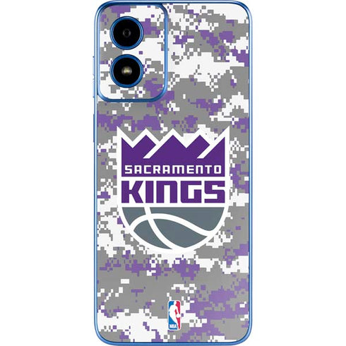 NBA Sacramento Kings Purple Digi Camo Moto G Play 4G (2024) Skin