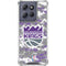NBA Sacramento Kings Purple Digi Camo Moto G Power 5G (2025) Clear Case