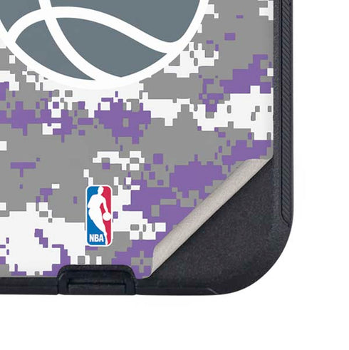 NBA Sacramento Kings Purple Digi Camo Otterbox Defender iPhone Skin