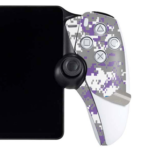NBA Sacramento Kings Purple Digi Camo PlayStation Portal Remote Player Skin