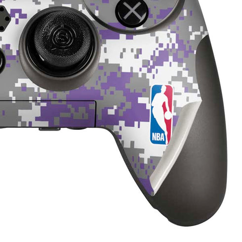 NBA Sacramento Kings Purple Digi Camo PlayStation Scuf Vantage 2 Controller Skin