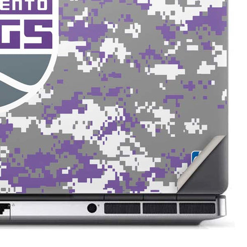 NBA Sacramento Kings Purple Digi Camo Dell Precision Skin